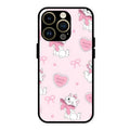 cute kitty bliss glossy metal case cover for iPhone 14 Pro Max