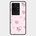 cute kitty bliss glossy metal case cover for iQOO 11 5G