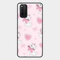 cute kitty bliss glossy metal case cover for iQOO 3 5G