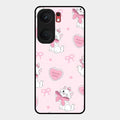 cute kitty bliss glossy metal case cover for iQOO Neo 9 Pro 5G