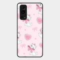 cute kitty bliss glossy metal case cover for iQOO Z3 5G