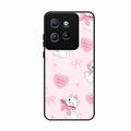 cute kitty bliss glossy metal case cover for Motorola Edge 50 Neo