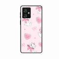 cute kitty bliss glossy metal case cover for Motorola G64 5G
