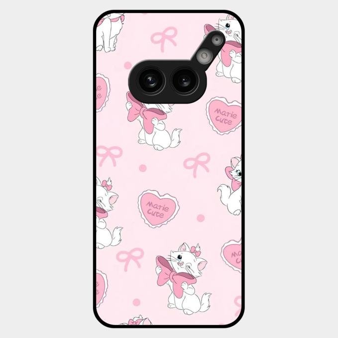 cute kitty bliss glossy metal case cover for Nothing Phone 2A Plus