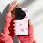 Cute Kitty Bliss Glossy Metal Case Cover For OnePlus - ShopOnCliQ
