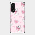 cute kitty bliss glossy metal case cover for Oneplus Nord 5 5G