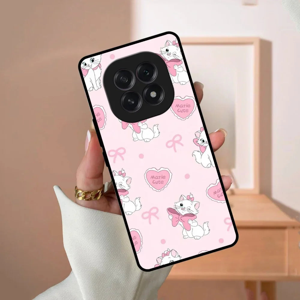 Cute Kitty Bliss Glossy Metal Case Cover For Oppo - ShopOnCliQ