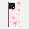 cute kitty bliss glossy metal case cover for Oppo F31 5G