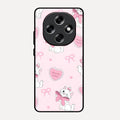 cute kitty bliss glossy metal case cover for Oppo F31 Pro 5G