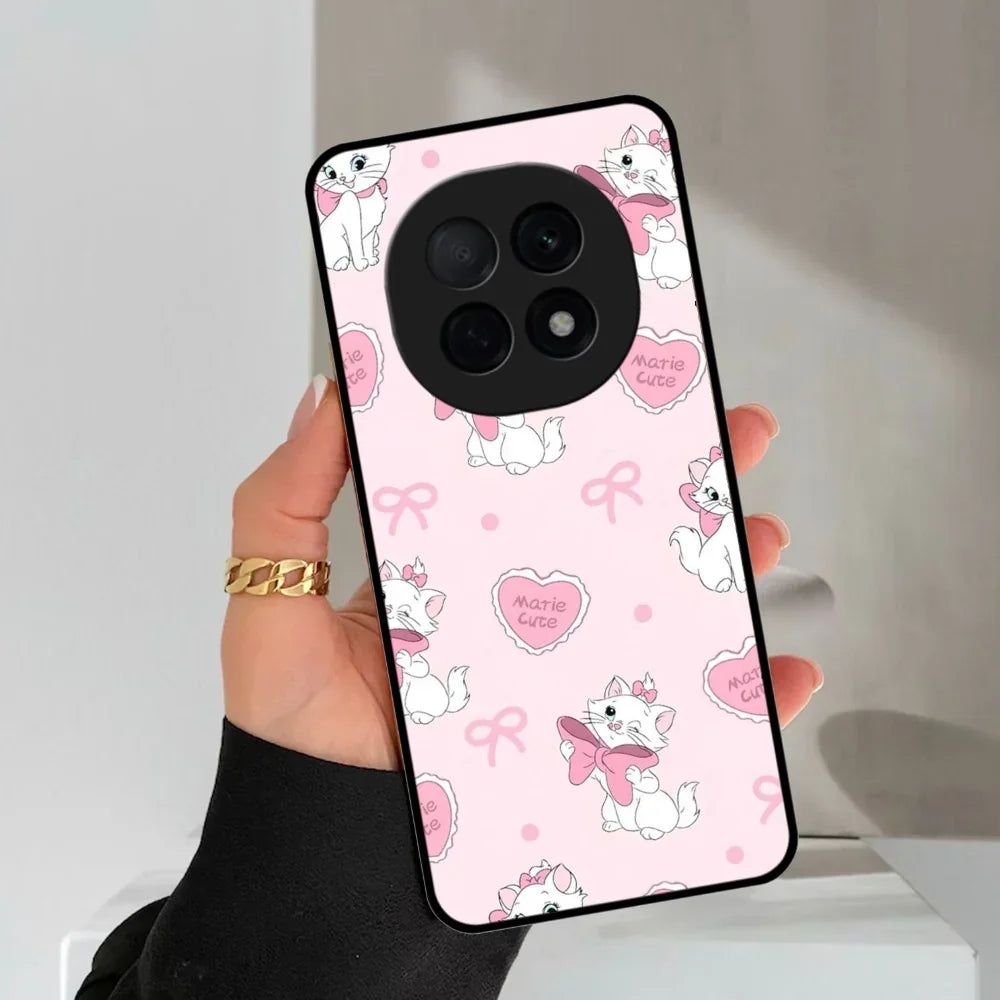 Cute Kitty Bliss Glossy Metal Case Cover For Oppo - ShopOnCliQ