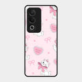 cute kitty bliss glossy metal case cover for Oppo K12X 5G