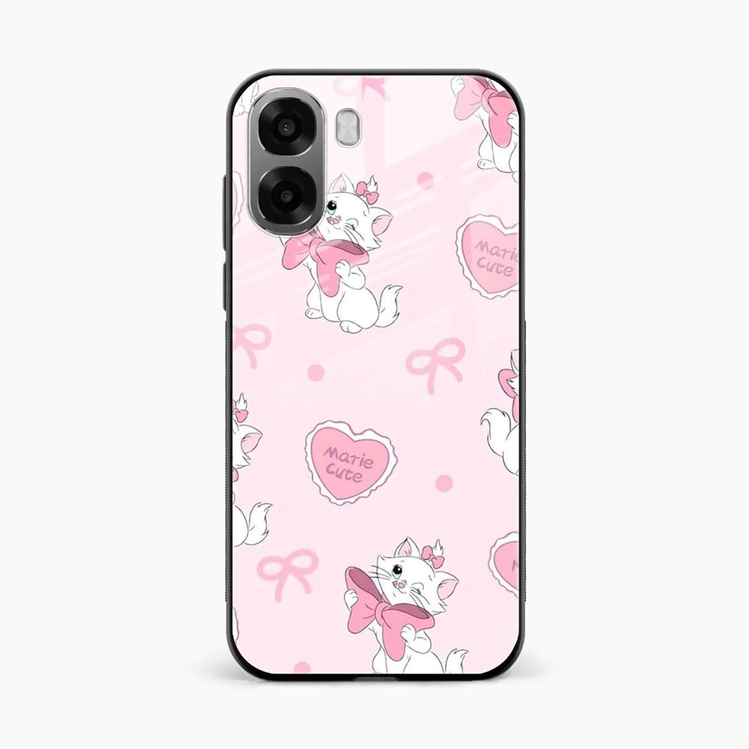 cute kitty bliss glossy metal case cover for Oppo K14x 5G