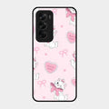 cute kitty bliss glossy metal case cover for Oppo Reno 12 Pro 5G