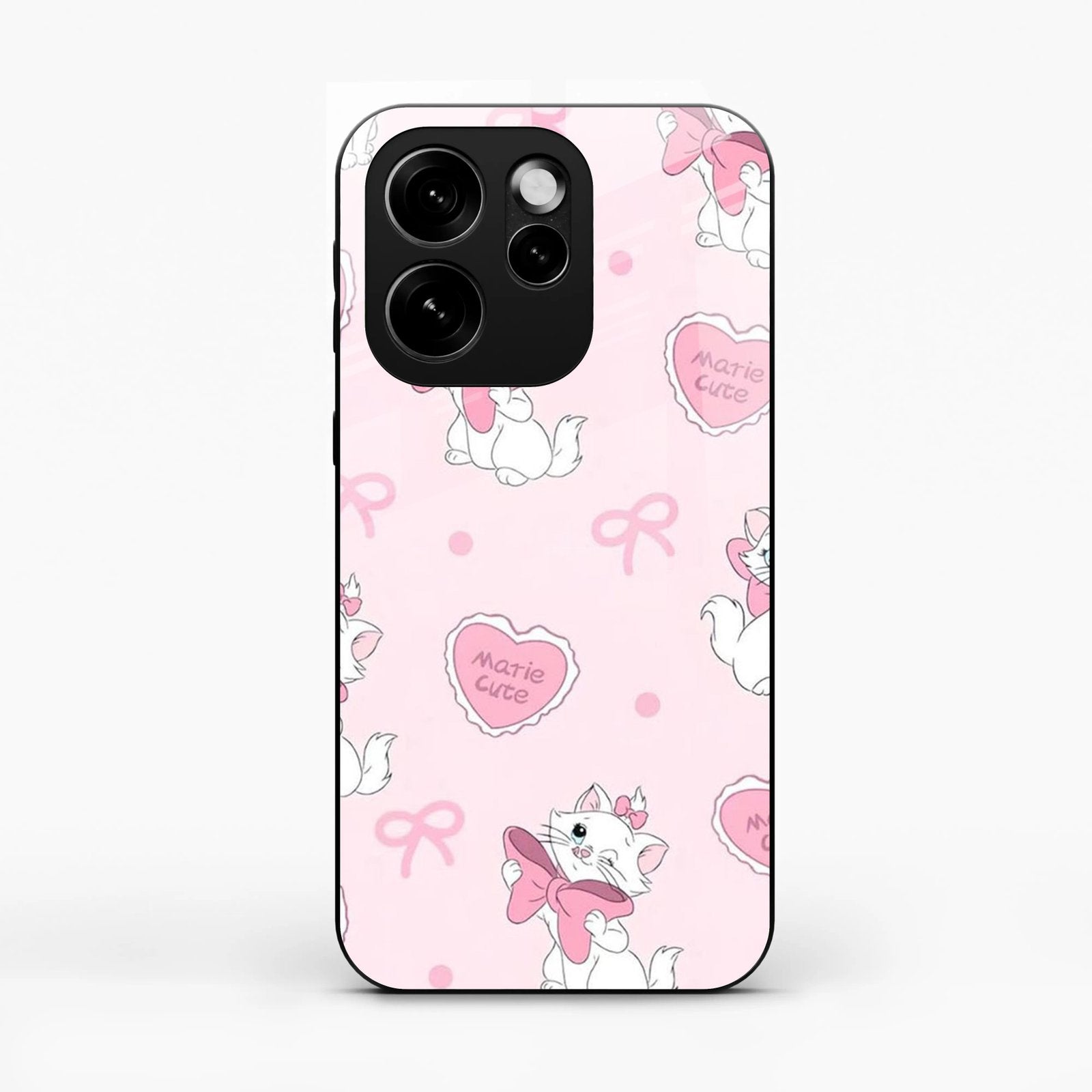 cute kitty bliss glossy metal case cover for Oppo Reno 15 Pro 5G
