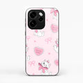 cute kitty bliss glossy metal case cover for Oppo Reno15 Pro 5G