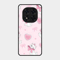 cute kitty bliss glossy metal case cover for Poco X7 5G