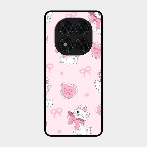 cute kitty bliss glossy metal case cover for Poco X7 5G