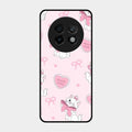cute kitty bliss glossy metal case cover for Realme 13 Plus 5G