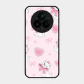 cute kitty bliss glossy metal case cover for Realme 14 Pro 5G