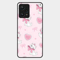 cute kitty bliss glossy metal case cover for Realme 9 Pro 5G