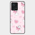 cute kitty bliss glossy metal case cover for Realme 9 Pro Plus 5G