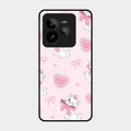 cute kitty bliss glossy metal case cover for Realme Gt 7 Pro