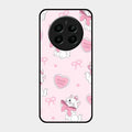 cute kitty bliss glossy metal case cover for Realme Narzo 70 Pro 5G