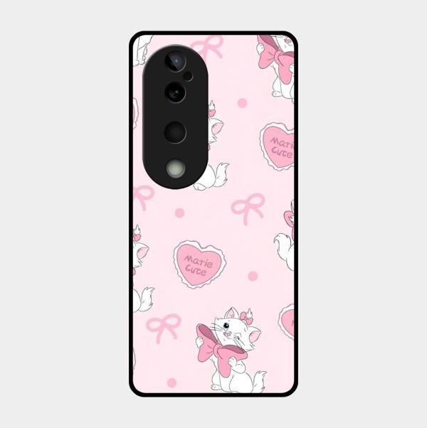 cute kitty bliss glossy metal case cover for Vivo T3 Ultra