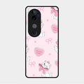 cute kitty bliss glossy metal case cover for Vivo V40 Pro 5G
