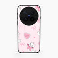 cute kitty bliss glossy metal case cover for Vivo X300 Pro 5G