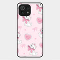 cute kitty bliss glossy metal case cover for Xiaomi Mi 11 Lite