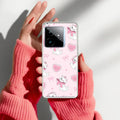 Cute Kitty Bliss Transparent Silicon Case For Realme Narzo 60 5G