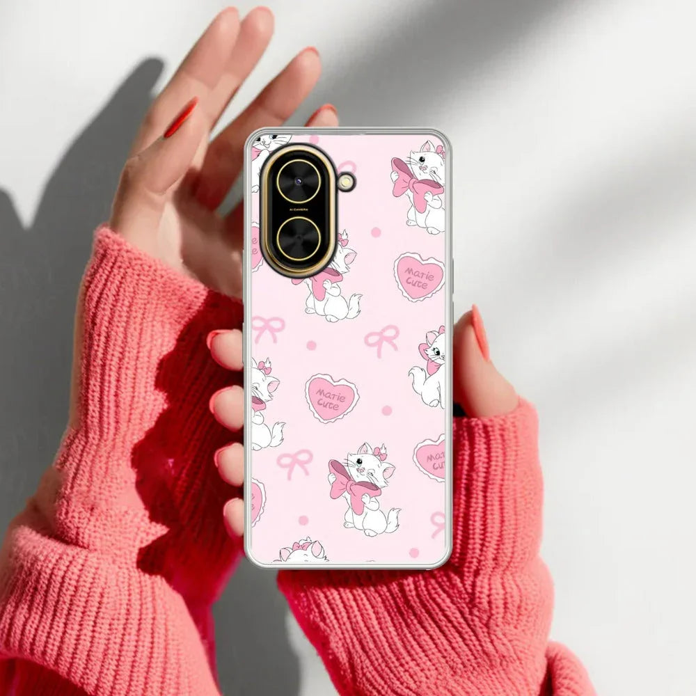 Cute Kitty Bliss Transparent Silicon Case For Poco - ShopOnCliQ