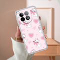 Cute Kitty Bliss Transparent Silicon Case For iQOO Neo 10 5G