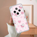 Cute Kitty Bliss Transparent Silicon Case For iQOO Z10 5G