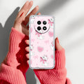 Cute Kitty Bliss Transparent Silicon Case For Realme 13 Pro Plus 5G