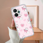 Cute Kitty Bliss Anti Yellow Case For Realme 15 Pro 5G