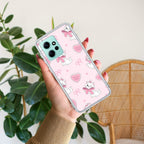 Cute Kitty Bliss Transparent Silicon Case For Redmi Note 12 4G