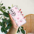 Cute Kitty Bliss Transparent Silicon Case For Vivo T3 Ultra