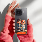 Cute Love Couple Customize Anti Yellow Case For iQOO 15R 5G