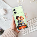 Cute Love Couple Customize Anti Yellow Case For iQOO 9 Pro 5G
