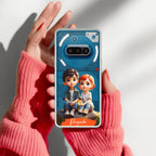 Cute Love Couple Customize Anti Yellow Case For Nothing Phone 3A 5G
