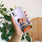 Cute Love Couple Customize Anti Yellow Case For OnePlus 8t / OnePlus 9R