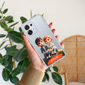Cute Love Couple Customize Anti Yellow Case For Oppo F31 5G