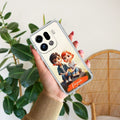 Cute Love Couple Customize Transparent Silicon Case For OPPO K13 Turbo 5G