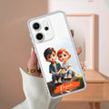 Cute Love Couple Customize Transparent Silicon Case For Oppo K13 5G