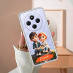 Customize Name Transparent Silicon Case For Poco C75 5G