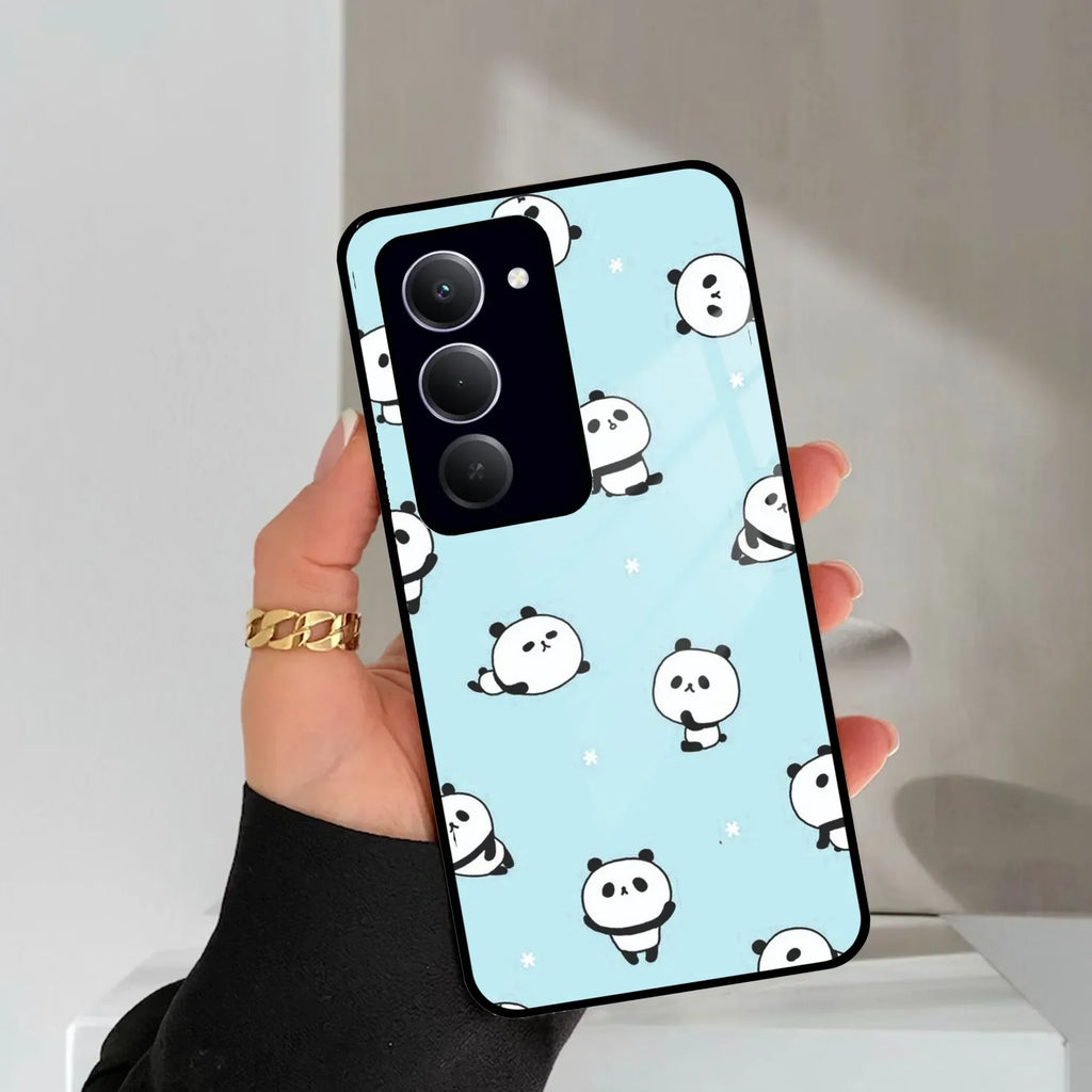 Cute Panda Blue Glass Case Cover For Redmi/Xiaomi - ShopOnCliQ