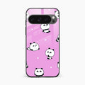 Cute Panda Glossy Metal Case Cover For Google Pixel 10 Pro