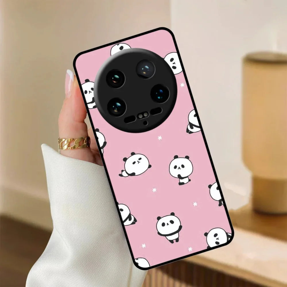 Cute Panda Glossy Metal Case Cover For Redmi - ShopOnCliQ
